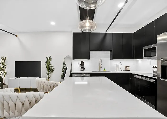 Apartment Urban Stylish 1br Fast Wifi & Full Kitchen